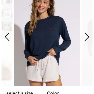 Suburban riot embroidered Henley top